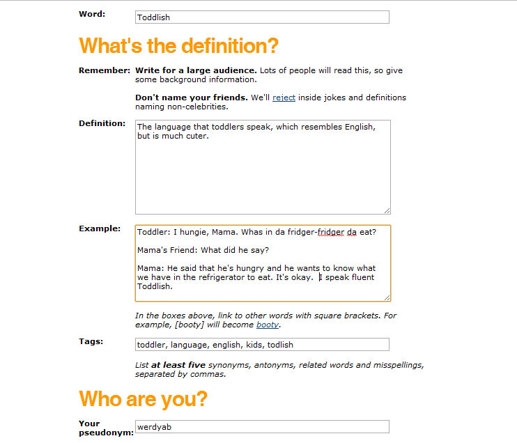 Werdyab Blog Toddlish