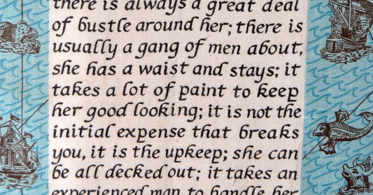 Three Kids and a Boat Why is a ship called a she?