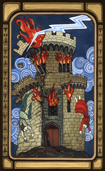 Tarot Tower Card