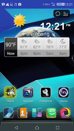 next launcher 3d shell apk