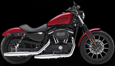 Harley Iron 883 Red