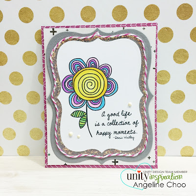 Unity Stamp Company: SOTW 210 - Collection of Moments #unitystampco #scrappyscrappy #sotw #card #stamp