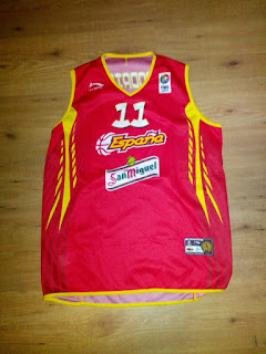 Sergio Rodriguez Spain Jersey Front