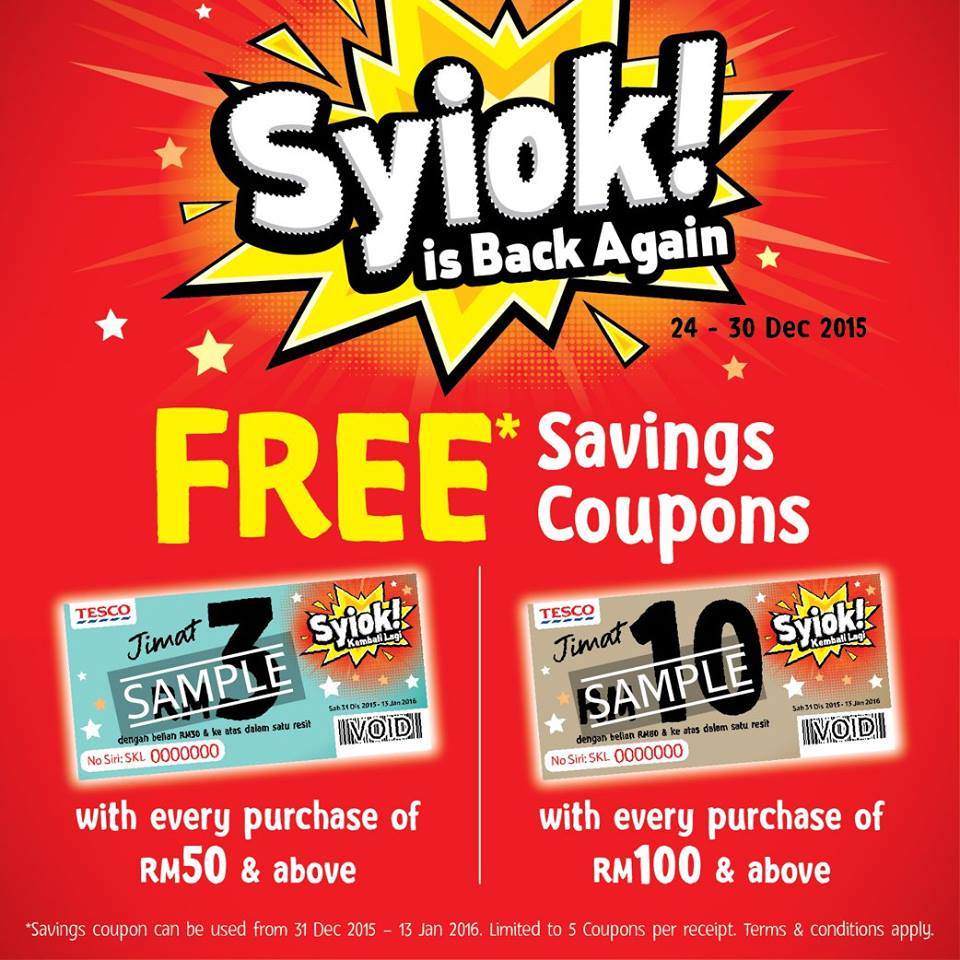 Tesco e coupons