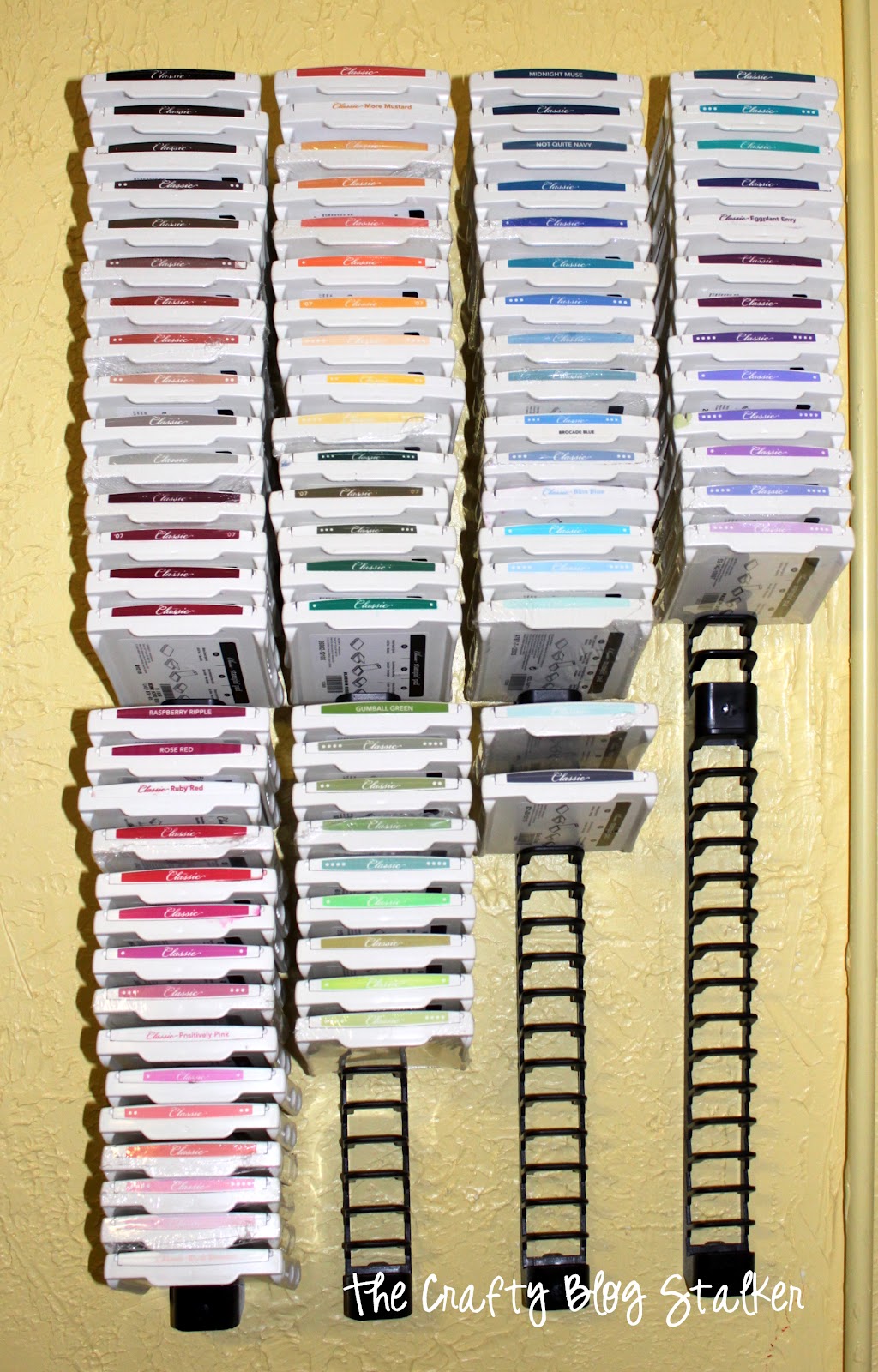 My Craft Room & DIY Ink Pad Storage The Crafty Blog Stalker