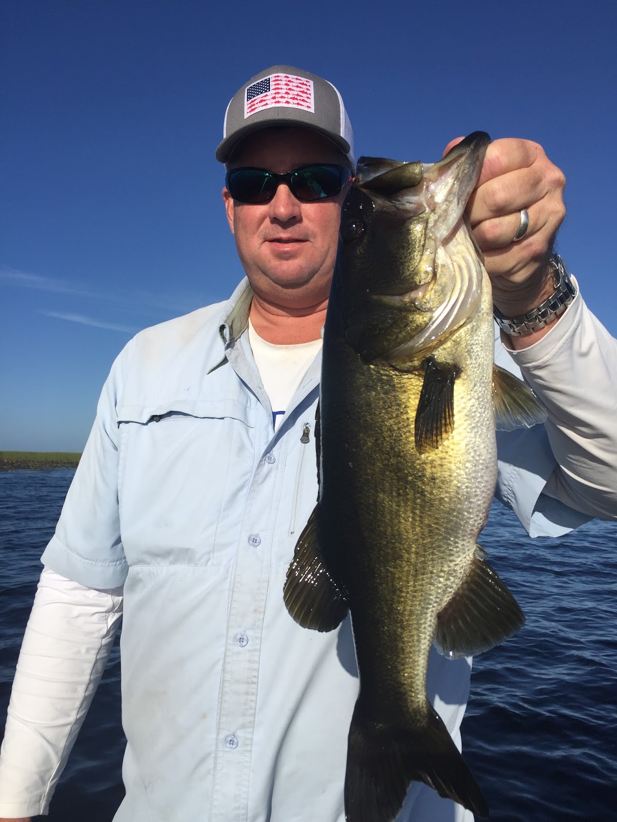 October Big Prespawn Bass Lake Okeechobee Bass Fishing at it's BEST
