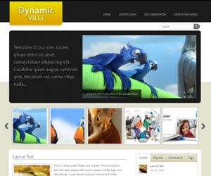 Dynamic-Ville WordPress Theme