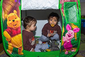 Clara y Violeta. 2 Añitos.