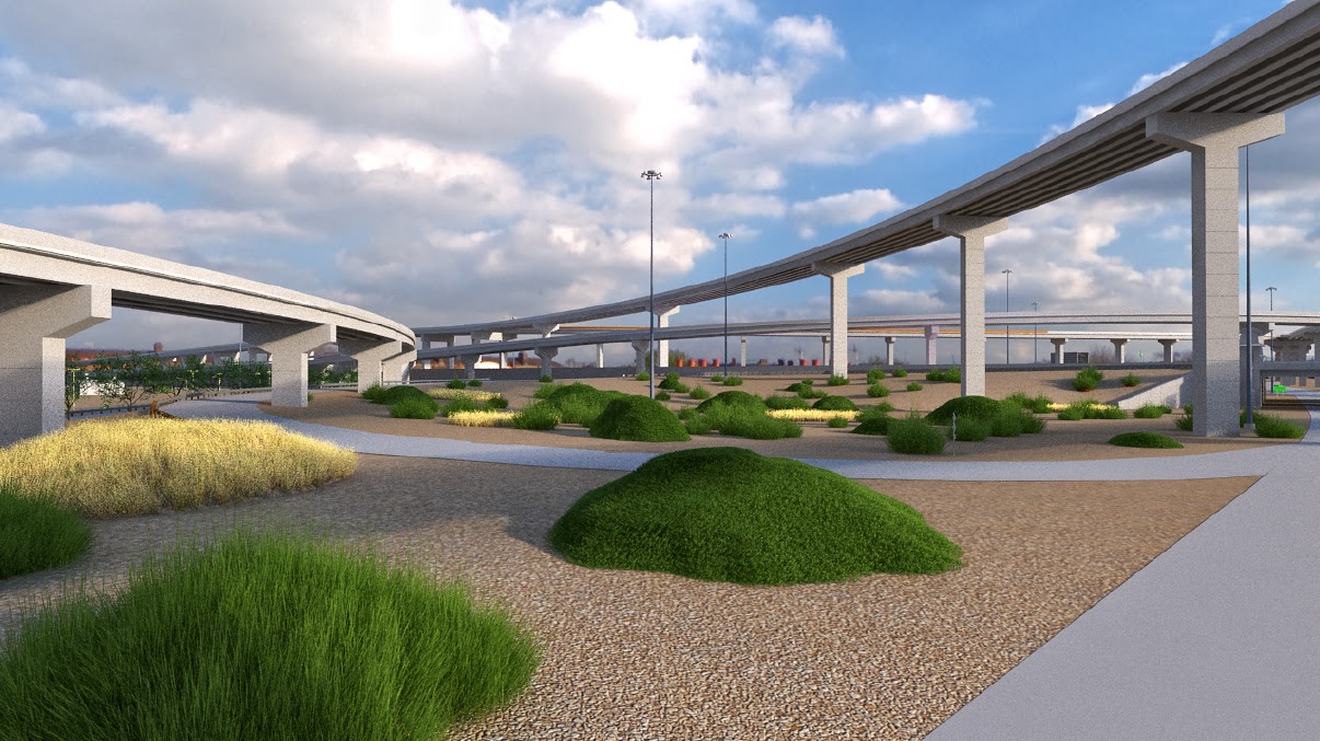 El Paso Development News Americas Interchange Landscape Options El Paso Development News Americas Interchange Landscape Options
