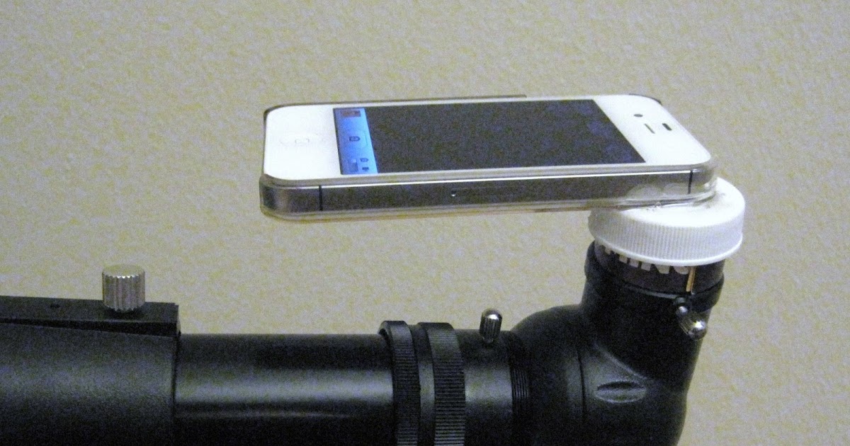 Telescope Skywatch iPhone Telescope Adapter, Smartphone Mount