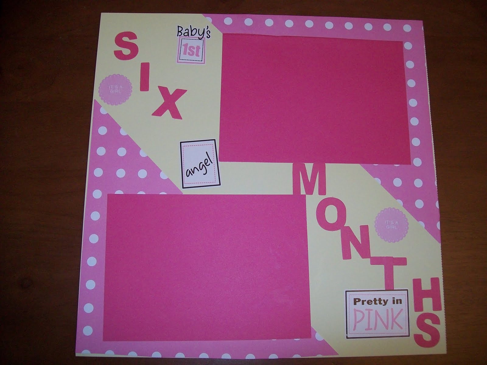 Creative Spice Baby's First Year PreMade Scrapbook Gift