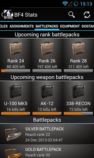 Battlefield BF4 Stats 