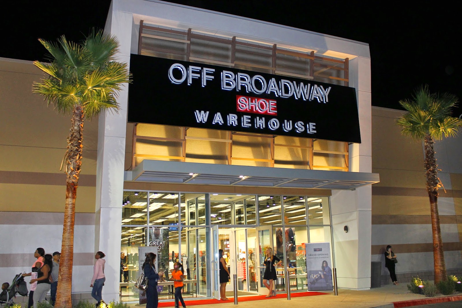 The Nomis Niche Off Broadway Shoe Warehouse Grand Opening