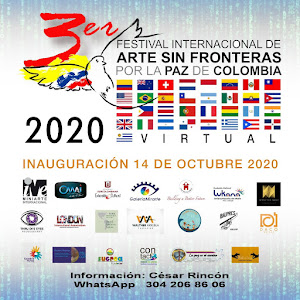 Convocatoria III festival Arte sin fronteras por la Paz