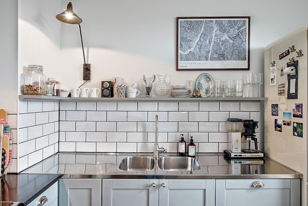 Cool chic style attitude: cucina & soggiorno