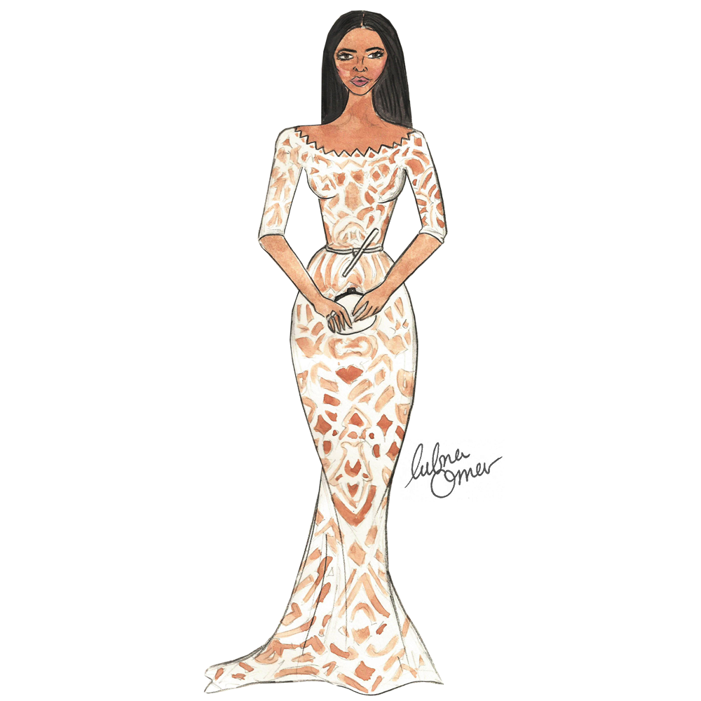 Camila Alvez illustration by Lubna Omar