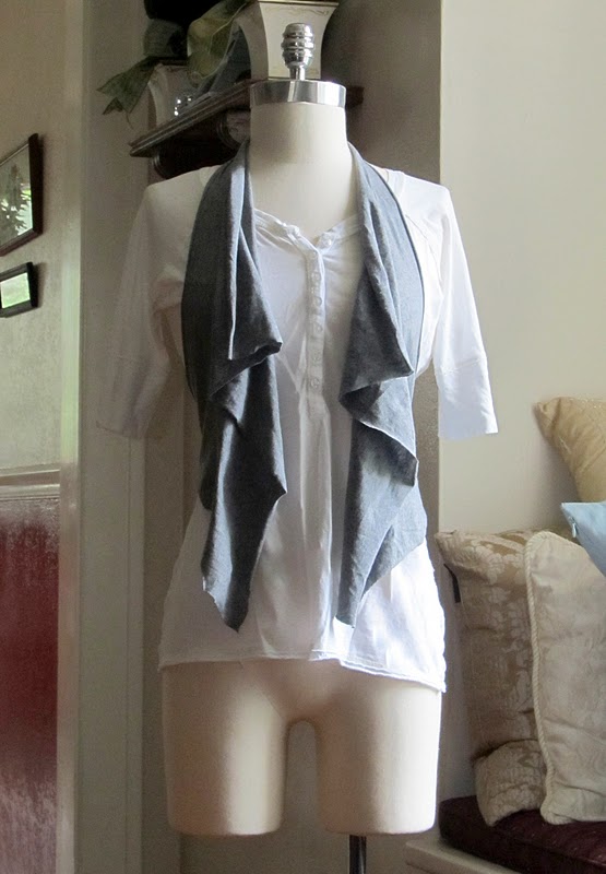 WobiSobi: Project Re-Style#36 No Sew Vest