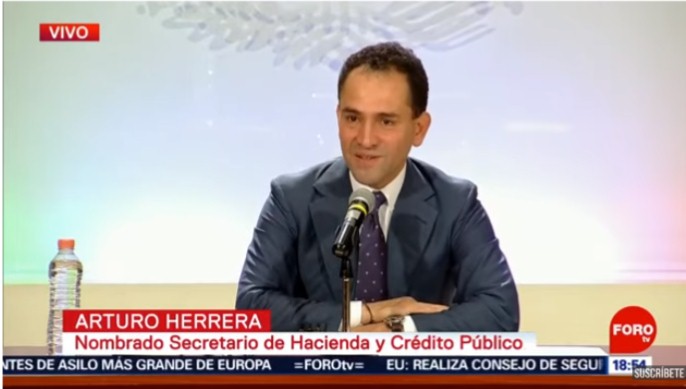 Conferencia de prensa de Arturo Herrera Gutiérrez, Secretario de Hacienda y Crédito Público
