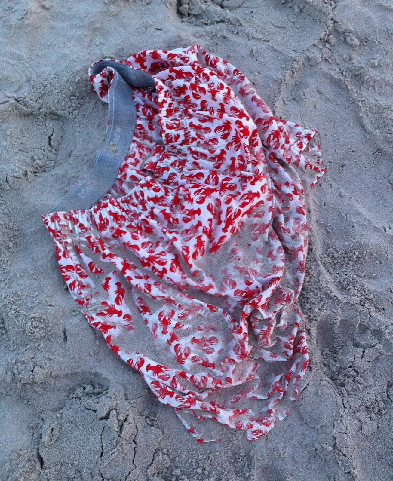 lobster beach towel