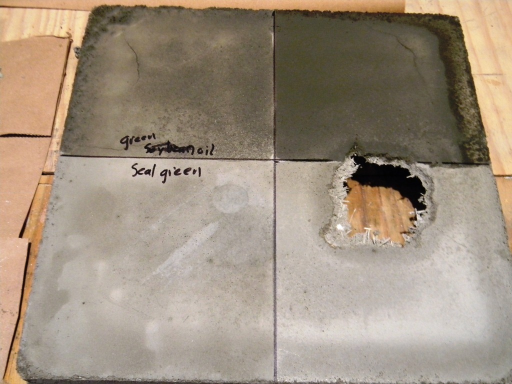 Creating Concrete Countertops The Great Concrete Sealer Showdown