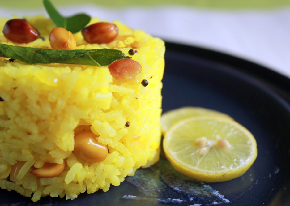 Rinku's Kitchen Treats Lemon Rice