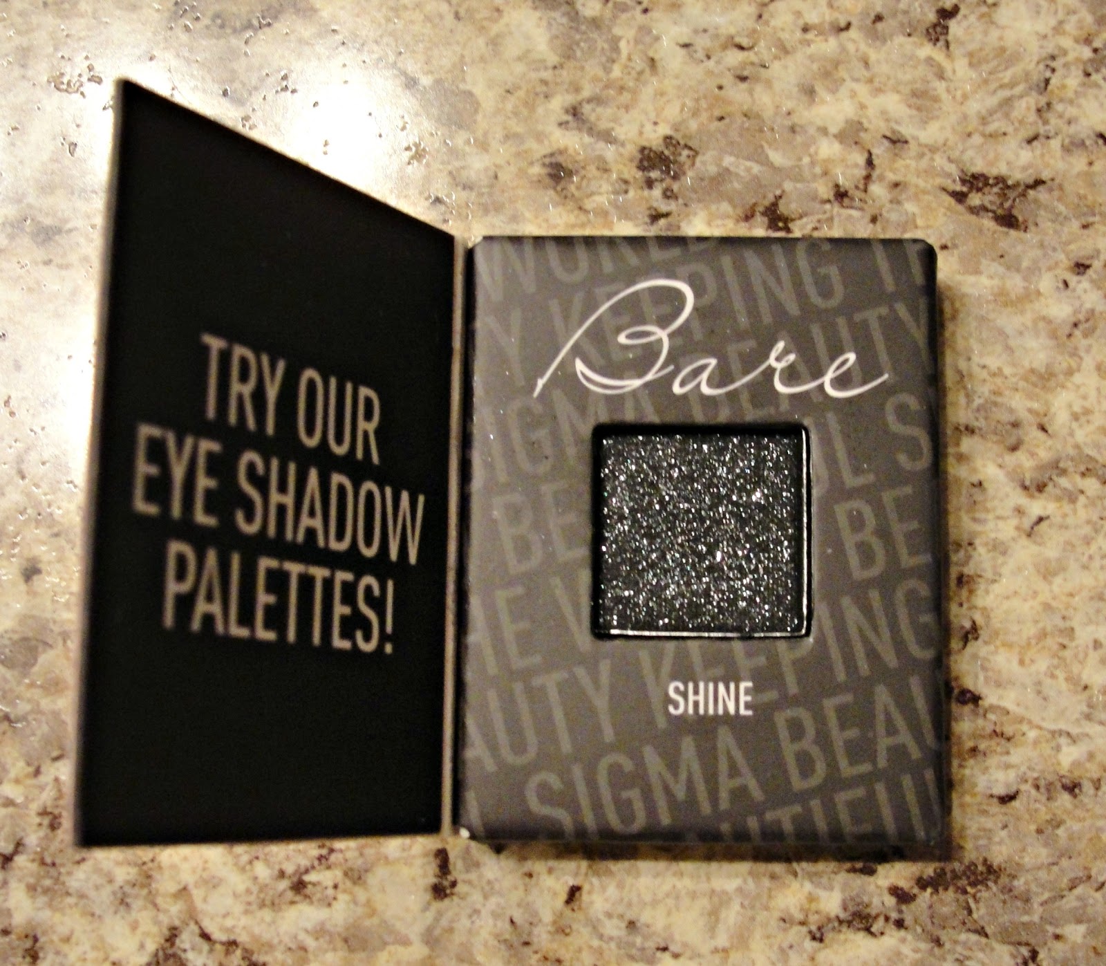 Beauty Guide 101 Sigma Shine Eyeshadow Review