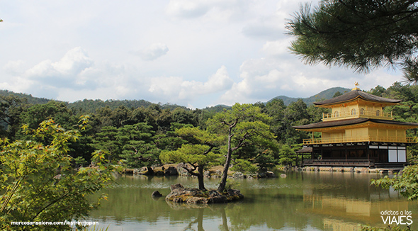 Pabellón Dorado en Kyoto
