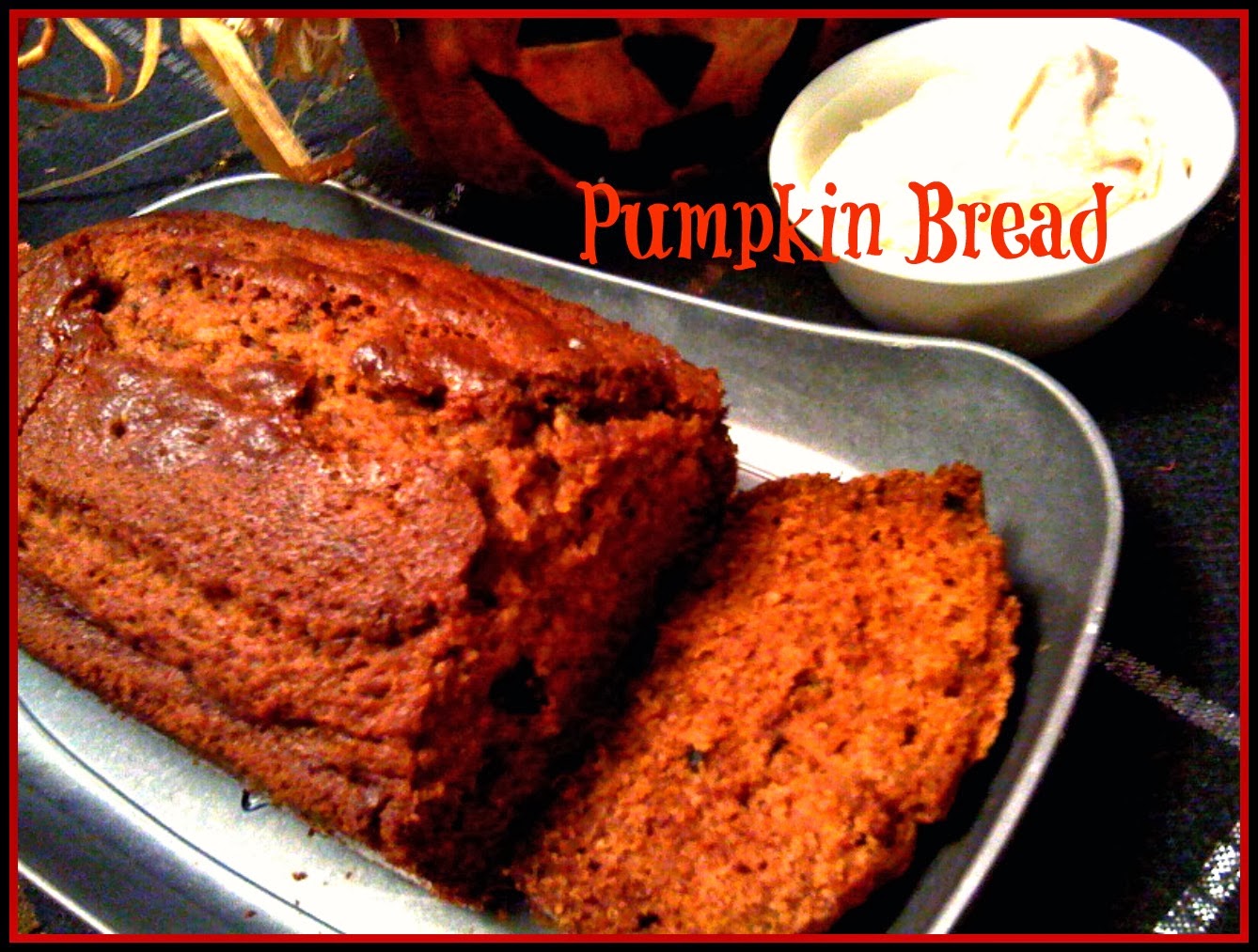 Sweet Tea and Cornbread Pumpkin Bread with Cinnamon Honey Cream Cheese