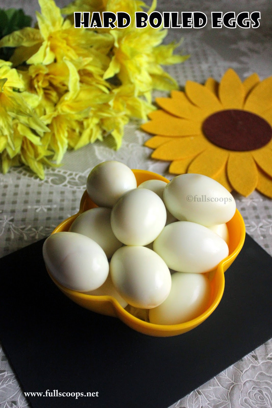 How to make perfect hard boiled eggs ~ Full Scoops - A food blog with