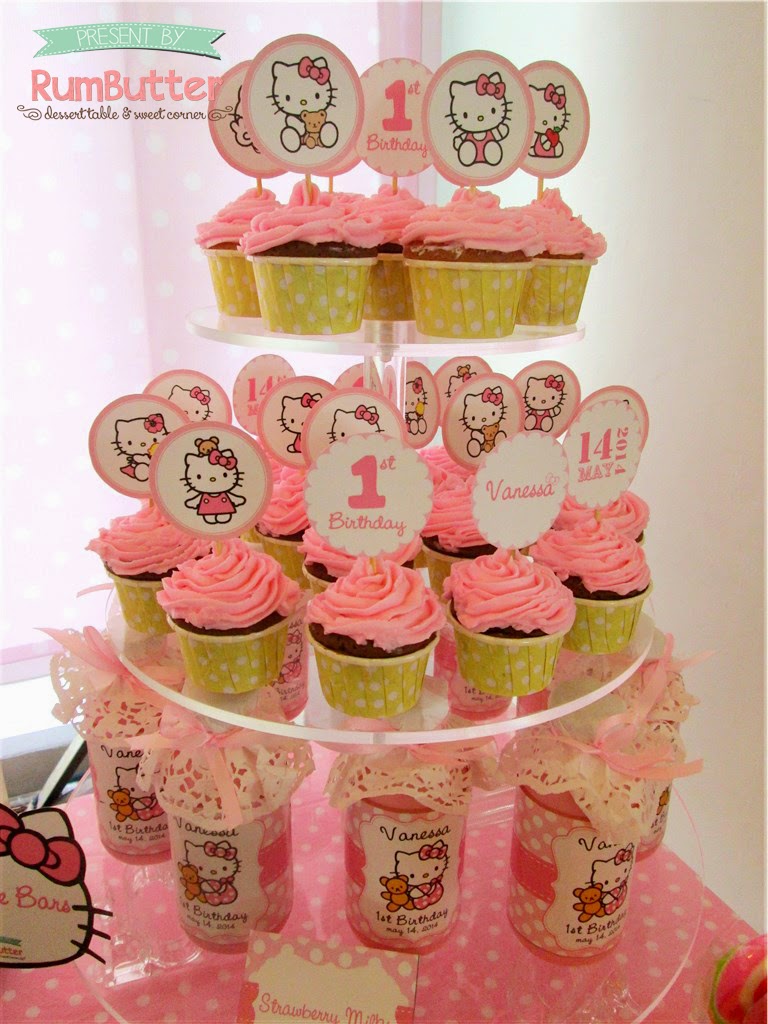 Rumbutter Sweet Corner & Dessert Table Vanessa's 1st Birthday Sweet