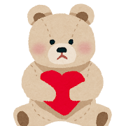 テディベアのイラスト