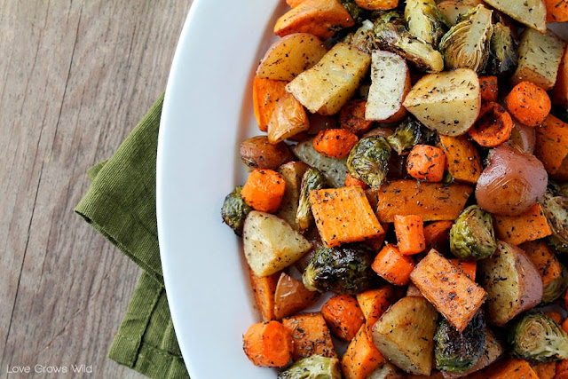 Roasted Fall Vegetables Recipe - an easy and delicious side dish idea!