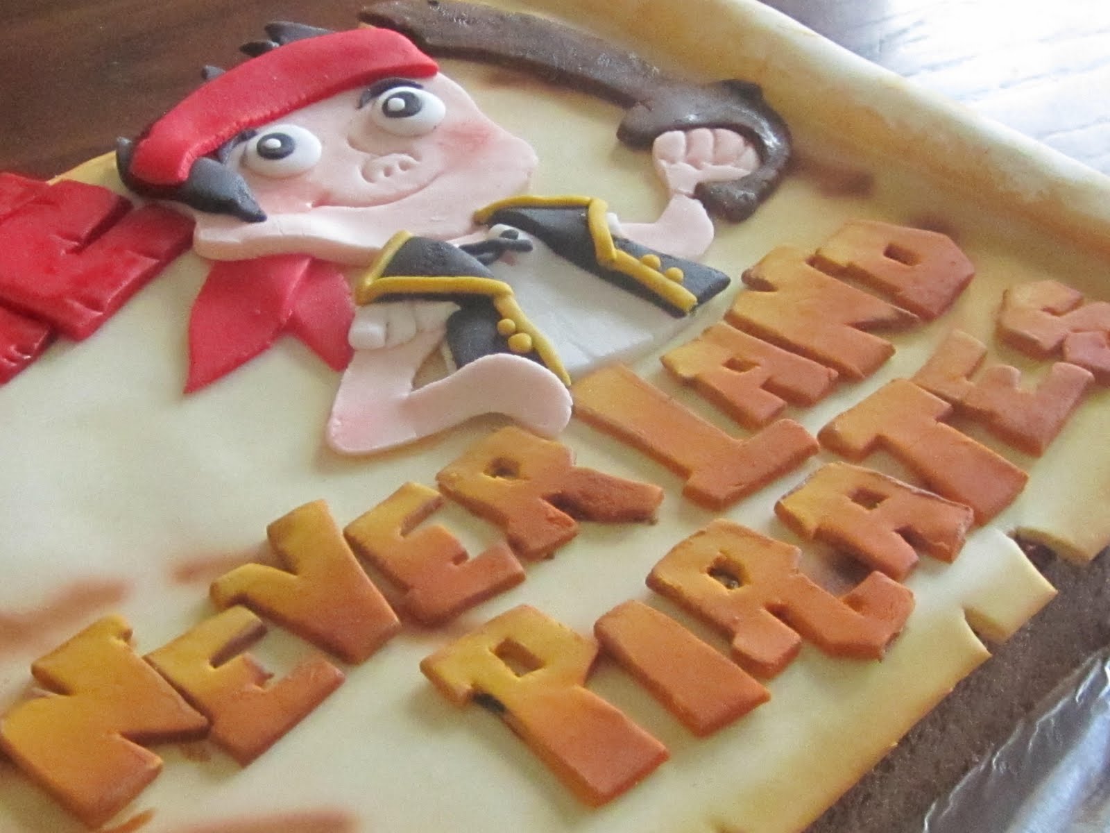 Frosted Insanity: Jake and the Neverland Pirates Cake