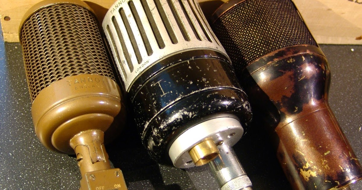 Xaudia Microphone Blog MOTM Tannoy Ribbon Microphones Part 2