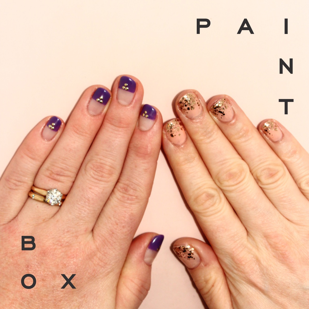 The Beauty of Life ManiMonday The Paintbox Ice Queen Manicure