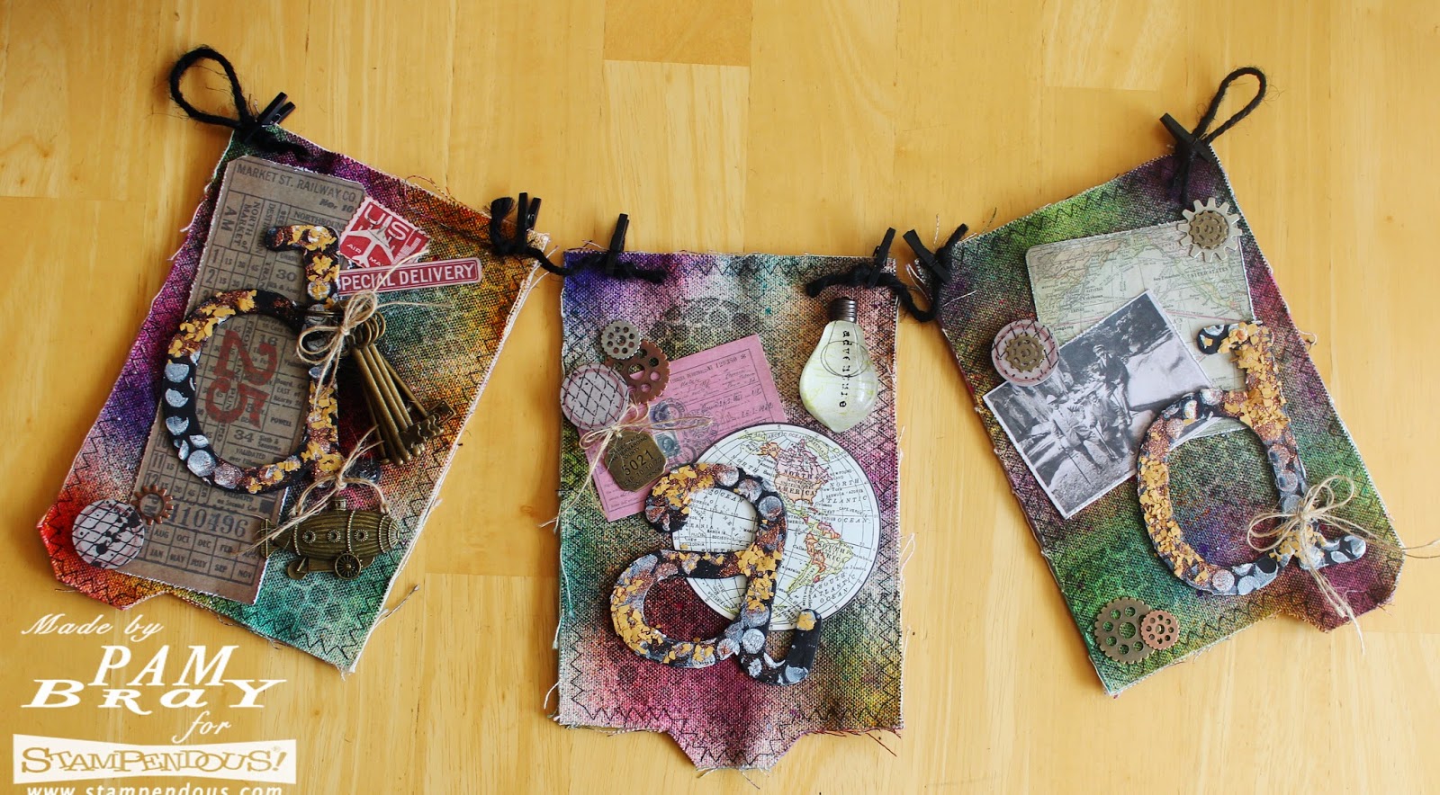Pam Bray Designs A Girl With Flair Father S Day Banner With