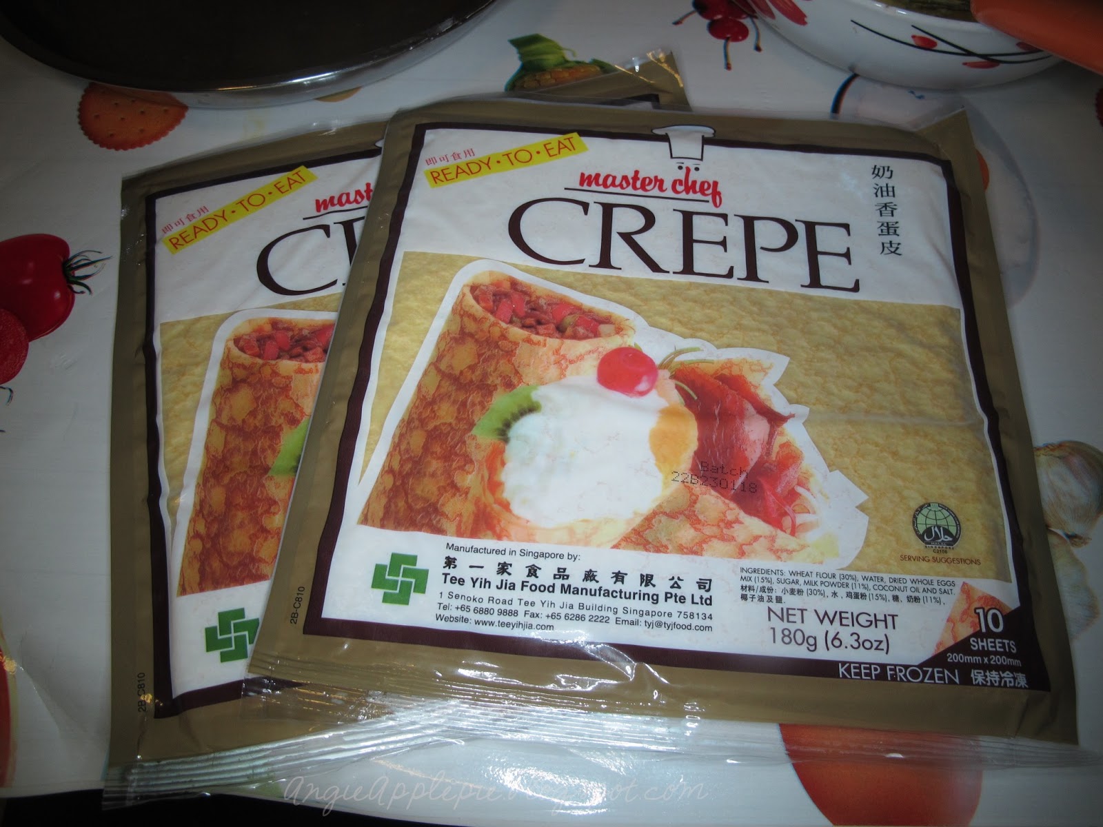 Angie ♥ yourapplepie HOW TO Japanese mille crepe recipe