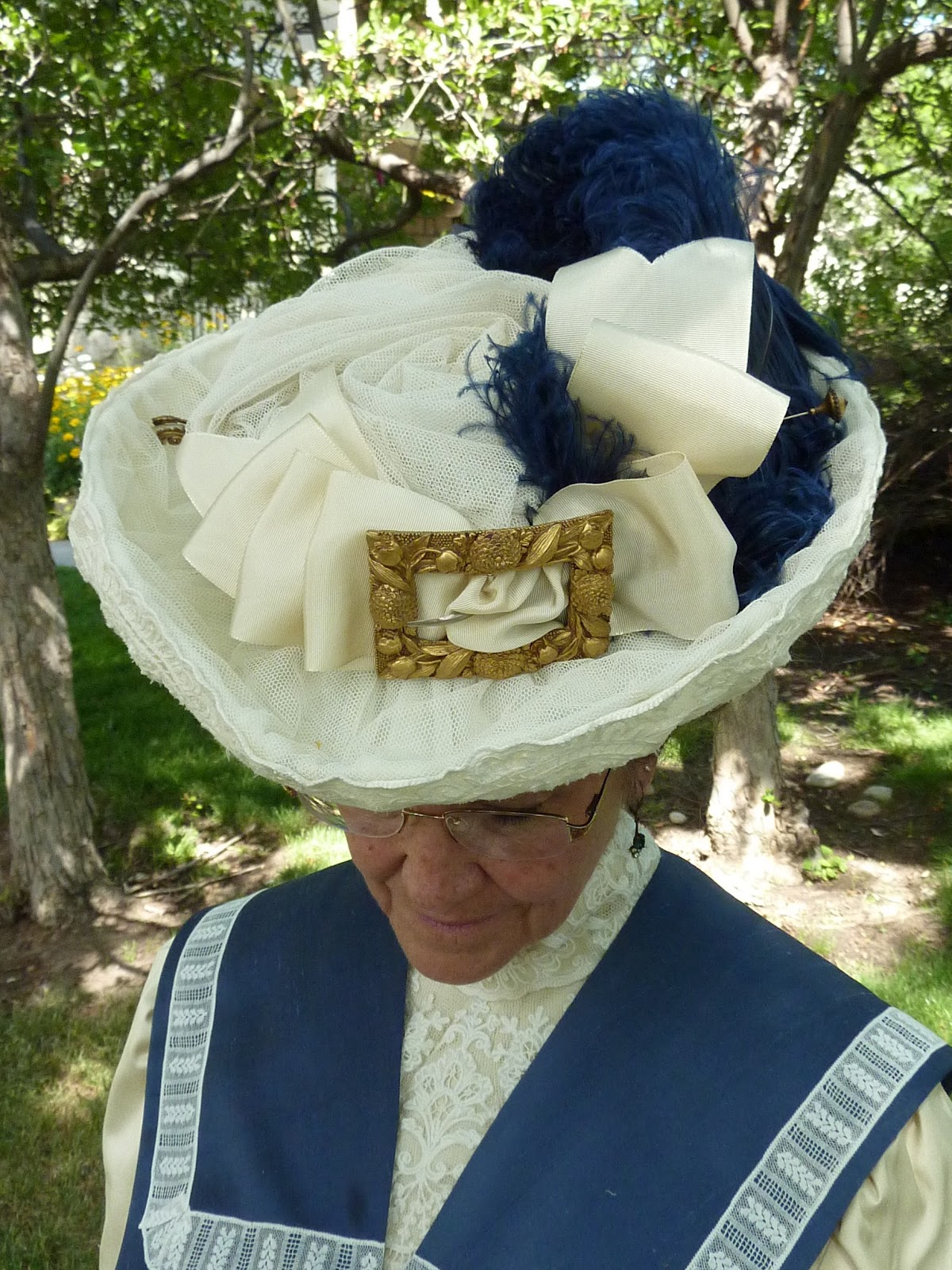 Beauty From Ashes Wire Frame Hat How To...Part 3