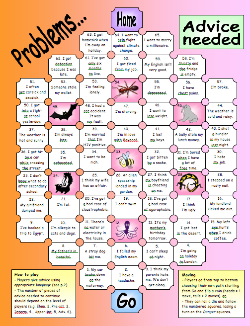 English speaking activities for adults pdf image