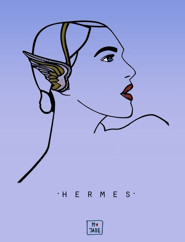 Mireia Jade: DRAWING: Hermes.
