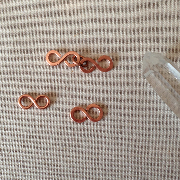 Lisa Yang Jewelry Free Tutorial Wire Infinity Link Chain Bracelet