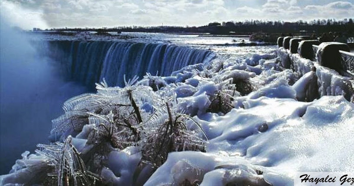 Bu Soğuk Niagara Şelalerini Dahi Dondurmuş - Hayalci Gezgin - Seyahat