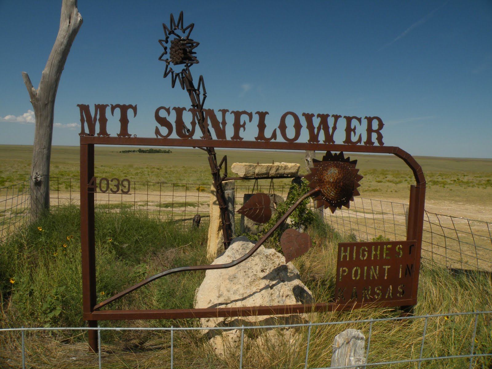 Kansas' 150th 150 things to do in Kansas 138. Mt. Sunflower