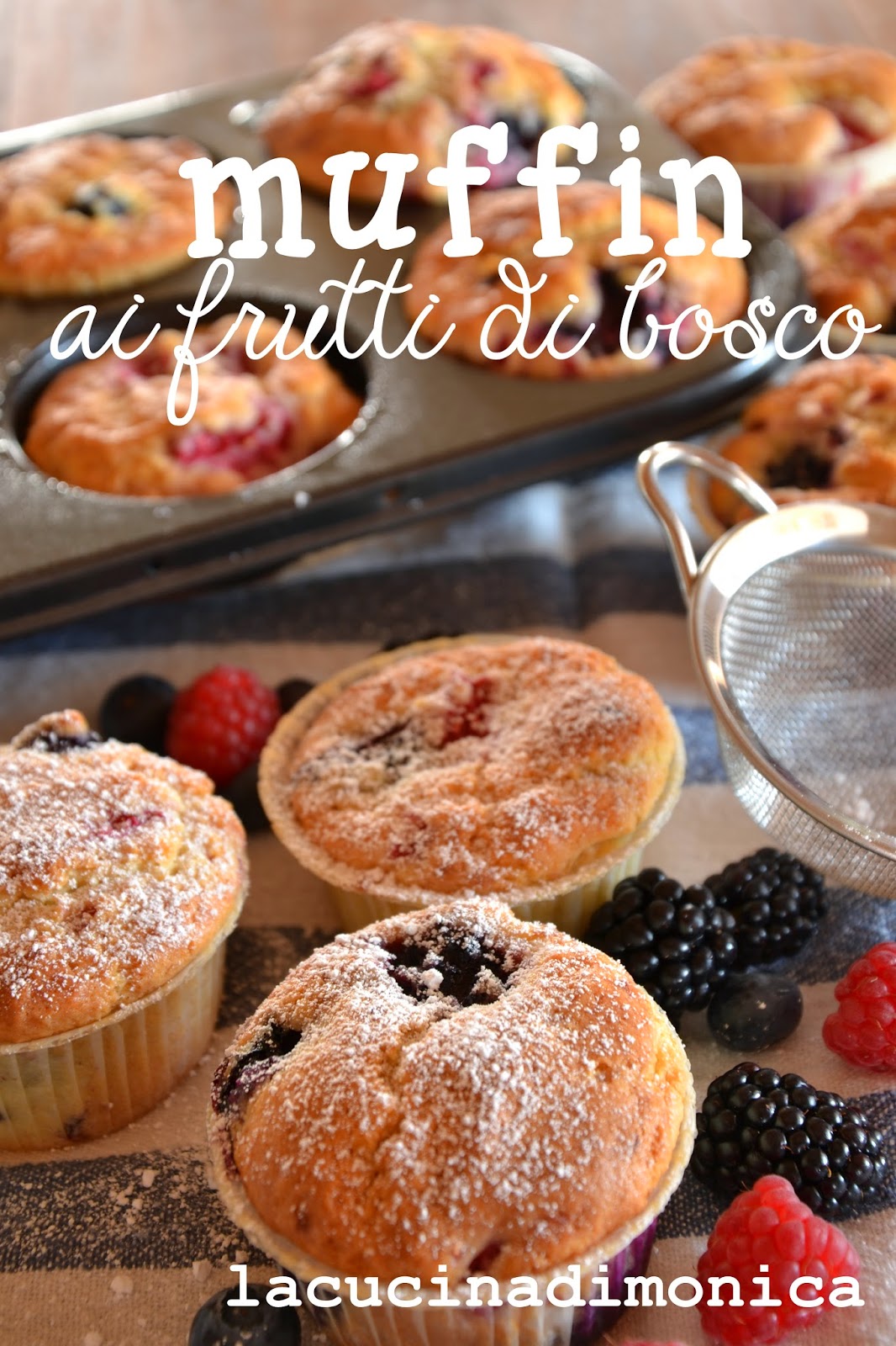 muffin ai frutti di bosco