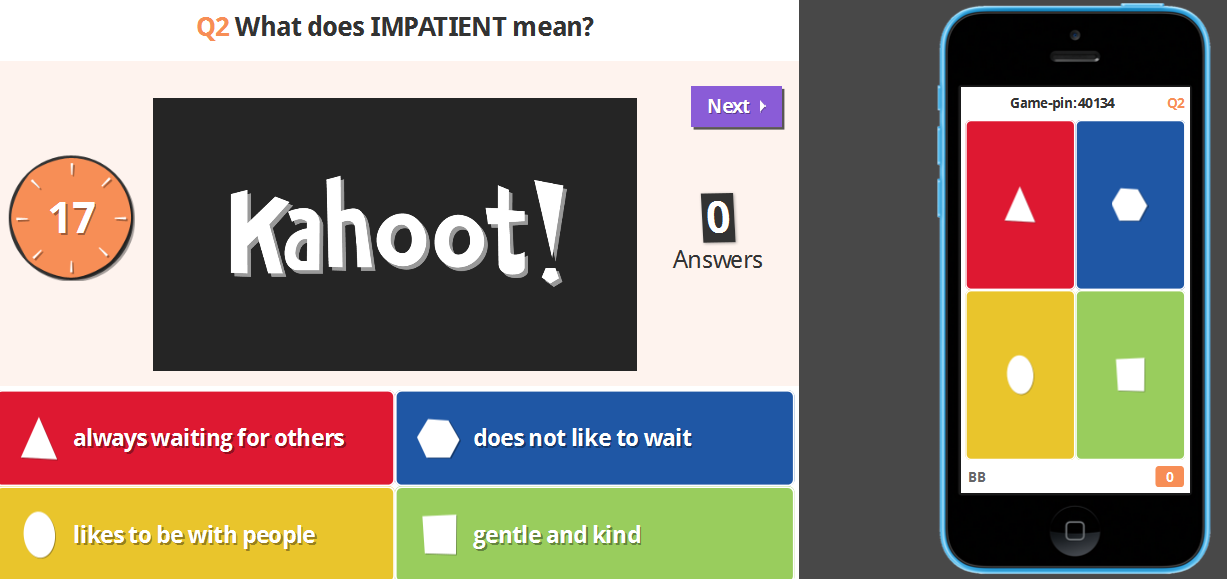 B's Life with English Kahoot amazing gamebased learning