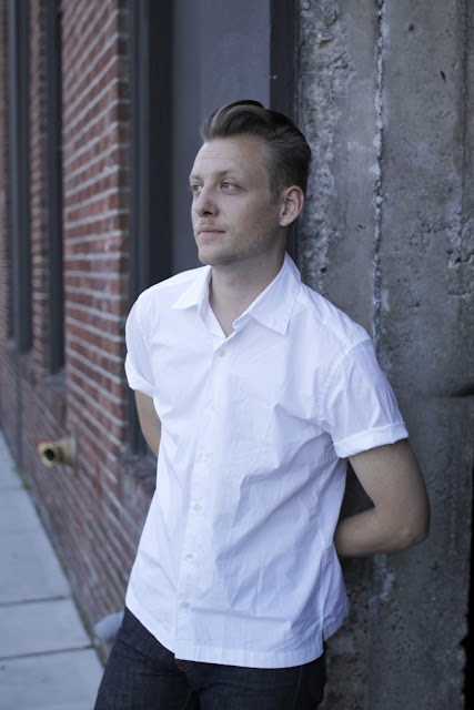 J Maxwell Bennett White Button up Nagel Place Seattle Street Style