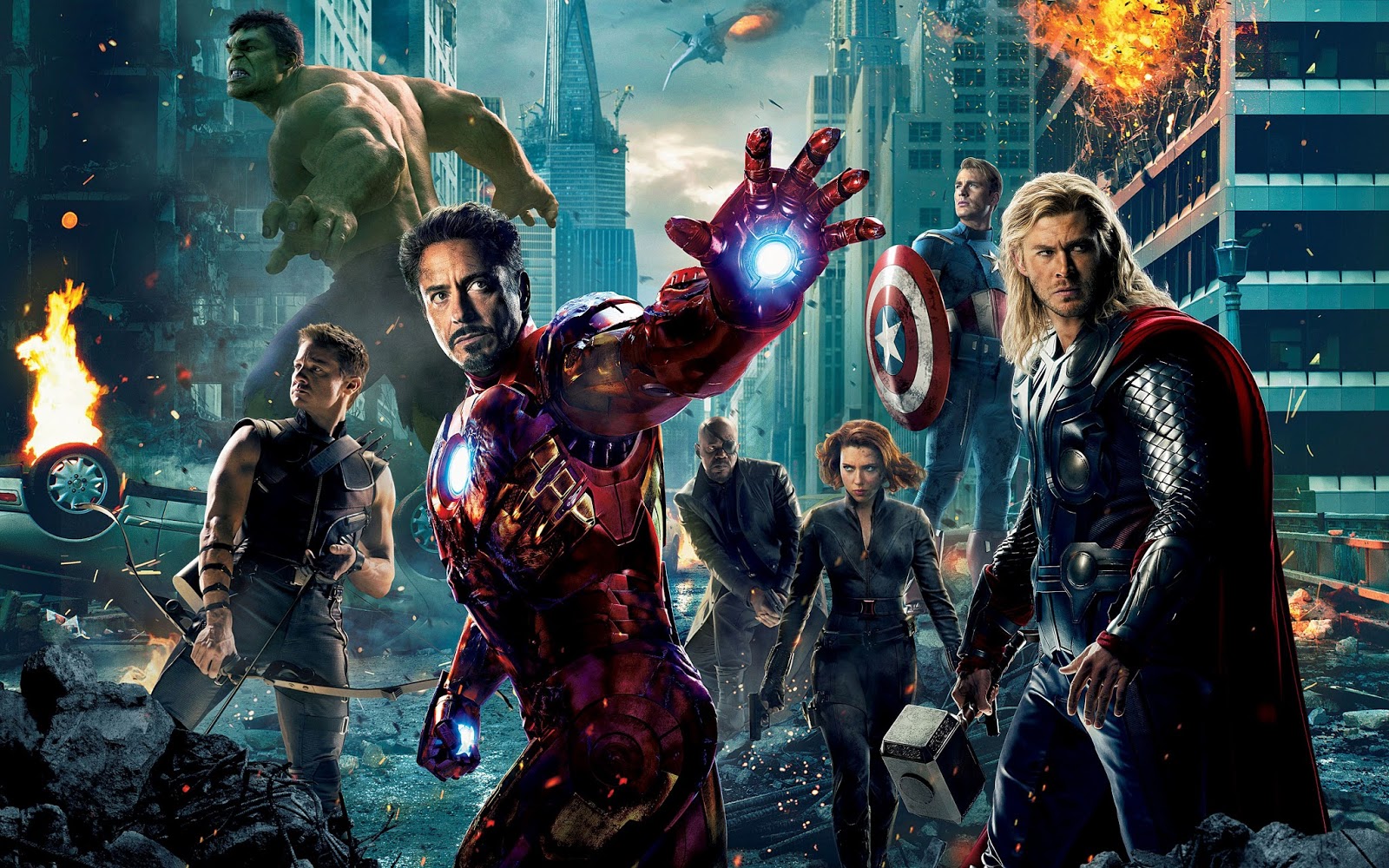 The Avengers Wide