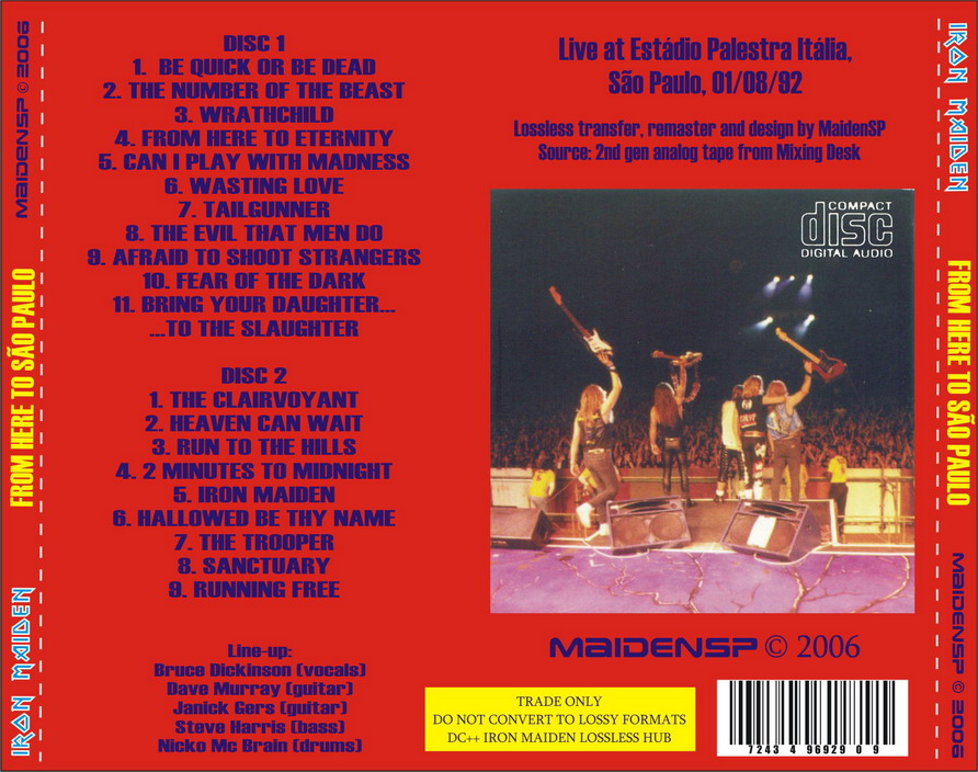 Iron Maiden The Number Of The Beast Album