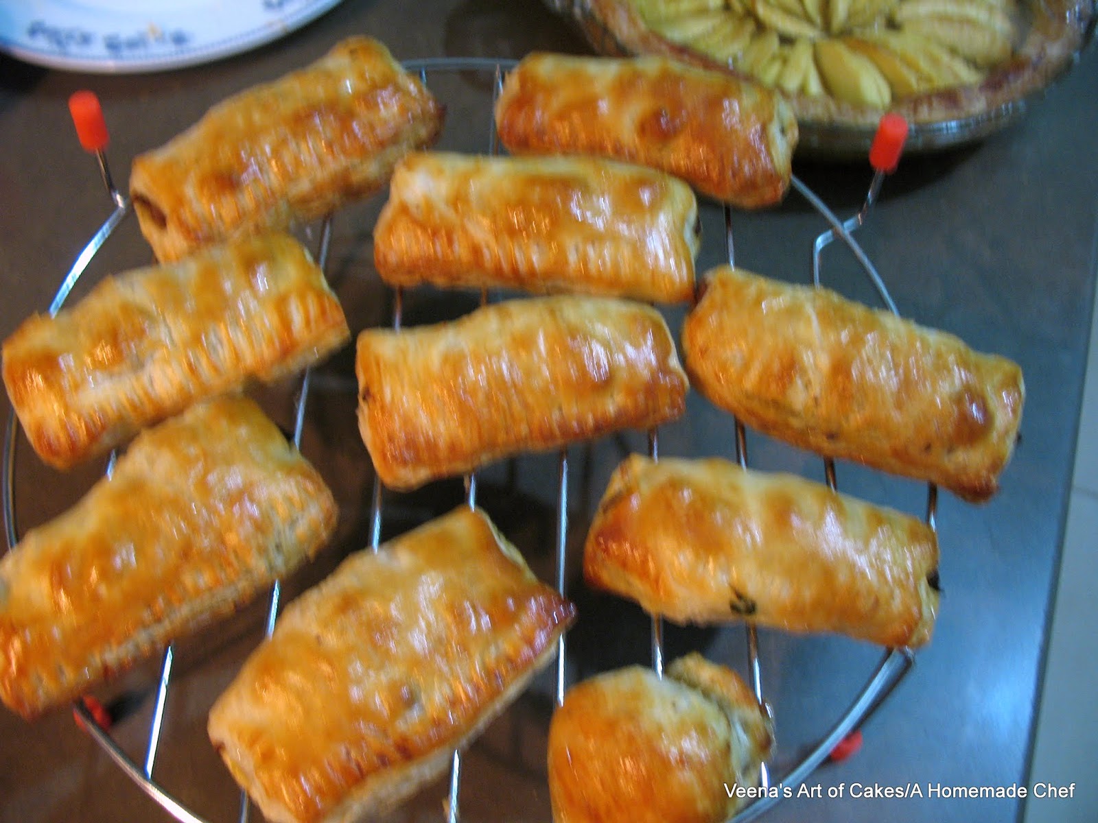 Meat stuffed Puff Pastry A Homemade Chef