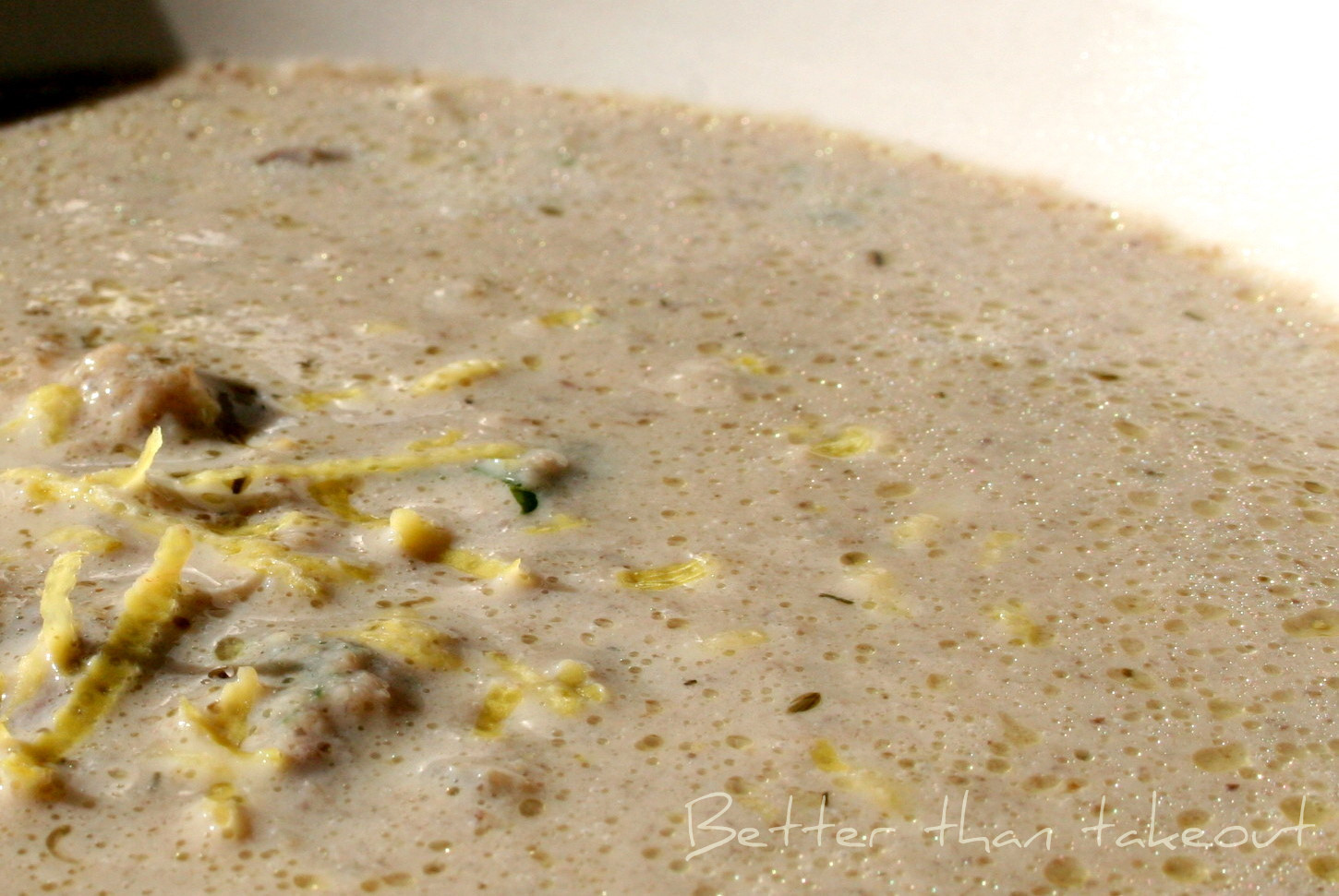 Better than takeout Jamie Oliver's Real Mushroom Soup